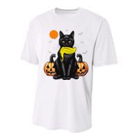 Black Cat Kamala Harris Halloween Trump Hair Sarcastic Performance Sprint T-Shirt