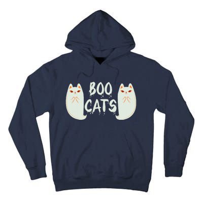 Boo Cats Kitten Ghost Monster Scary Halloween Tall Hoodie