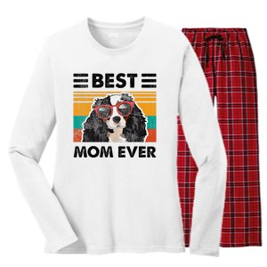 Best Cavalier King Charles Spaniel Mom Ever Dog MotherS Day Women's Long Sleeve Flannel Pajama Set 