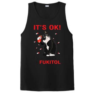 Black Cat Kitten Its Ok Im On 500mgs Of Fukitol PosiCharge Competitor Tank