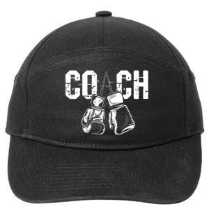 Boxing Coach - Kickboxing Kickboxer Gym Boxer 7-Panel Snapback Hat