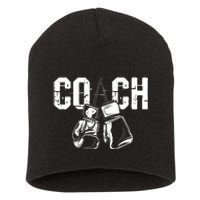 Boxing Coach - Kickboxing Kickboxer Gym Boxer Short Acrylic Beanie