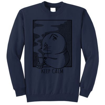 Black Cat Lover Tall Sweatshirt