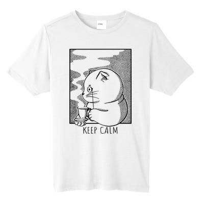 Black Cat Lover Tall Fusion ChromaSoft Performance T-Shirt