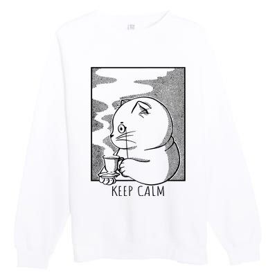 Black Cat Lover Premium Crewneck Sweatshirt