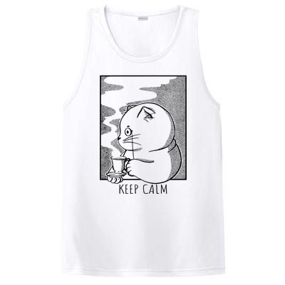 Black Cat Lover PosiCharge Competitor Tank