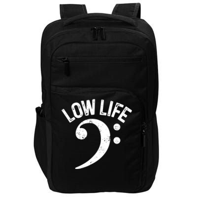 Bass Clef Low Life Music Marching Band Low Brass Bass Note Impact Tech Backpack