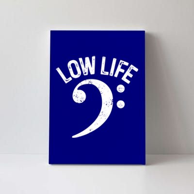 Bass Clef Low Life Music Marching Band Low Brass Bass Note Canvas