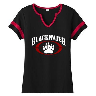 Blackwater Classic Logo Ladies Halftime Notch Neck Tee