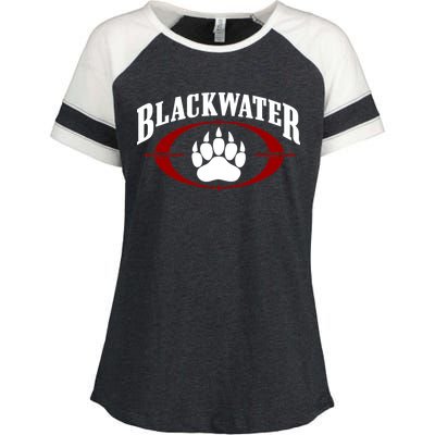 Blackwater Classic Logo Enza Ladies Jersey Colorblock Tee