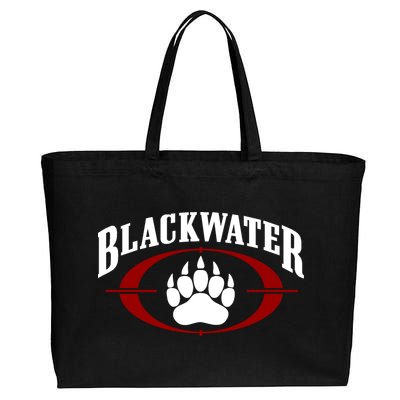 Blackwater Classic Logo Cotton Canvas Jumbo Tote