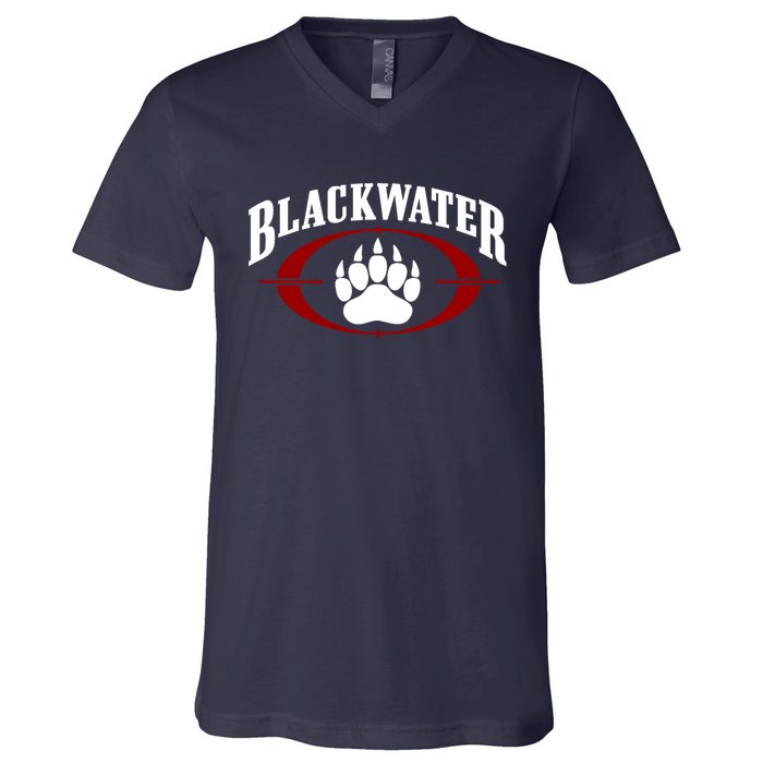 Blackwater Classic Logo V-Neck T-Shirt