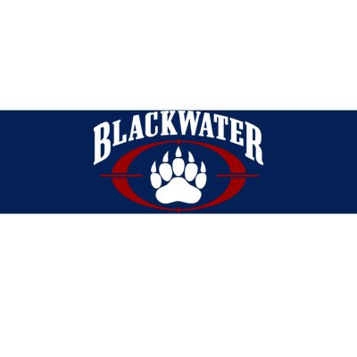 Blackwater Classic Logo Bumper Sticker