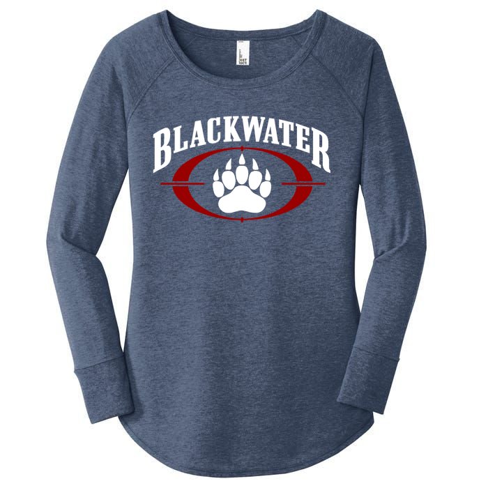 Blackwater Classic Logo Women's Perfect Tri Tunic Long Sleeve Shirt