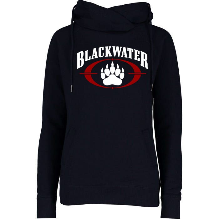 Blackwater Classic Logo Womens Funnel Neck Pullover Hood