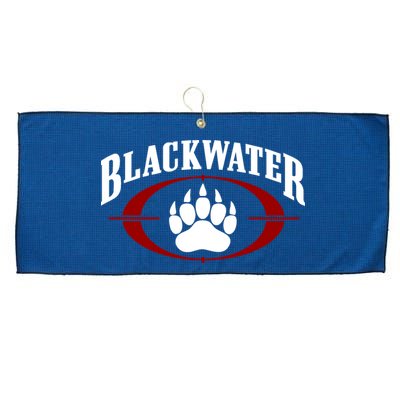 Blackwater Classic Logo Large Microfiber Waffle Golf Towel