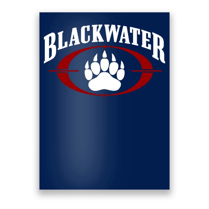 Blackwater Classic Logo Poster