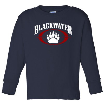 Blackwater Classic Logo Toddler Long Sleeve Shirt