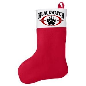 Blackwater Classic Logo Felt Holiday Christmas Stocking