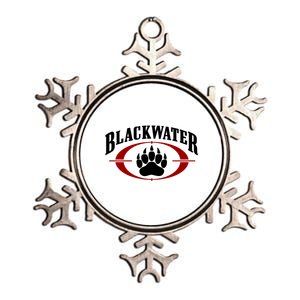 Blackwater Classic Logo Metallic Star Ornament