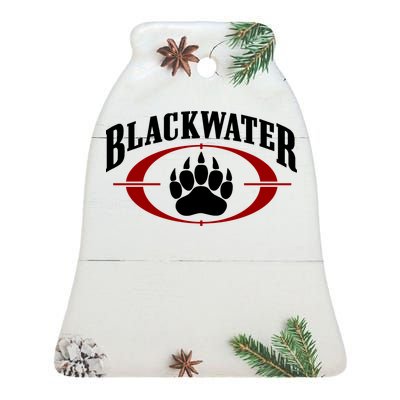 Blackwater Classic Logo Ceramic Bell Ornament