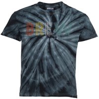 Barista Coffee Love Brew Kids Tie-Dye T-Shirt