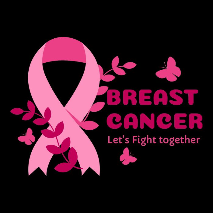 Breast Cancer LetS Fight Together Ribbon 16 in Basic Backpack
