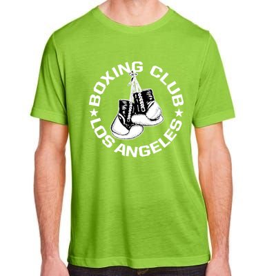 Boxing Club Los Angeles Gloves Graphic Boxing Lover Gift Adult ChromaSoft Performance T-Shirt