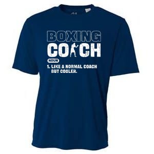 Boxing Coach Like A Normal Coach But Cooler. Boxing Cooling Performance Crew T-Shirt