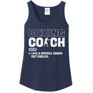 Boxing Coach Like A Normal Coach But Cooler. Boxing Ladies Essential Tank