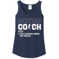 Boxing Coach Like A Normal Coach But Cooler. Boxing Ladies Essential Tank