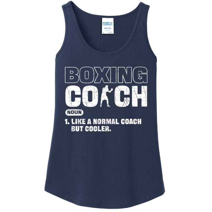 Boxing Coach Like A Normal Coach But Cooler. Boxing Ladies Essential Tank