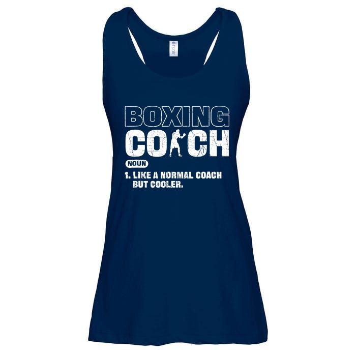 Boxing Coach Like A Normal Coach But Cooler. Boxing Ladies Essential Flowy Tank