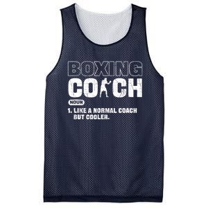 Boxing Coach Like A Normal Coach But Cooler. Boxing Mesh Reversible Basketball Jersey Tank