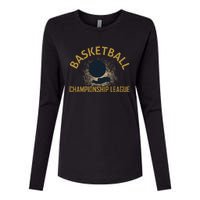 Basketball Champion League Womens Cotton Relaxed Long Sleeve T-Shirt