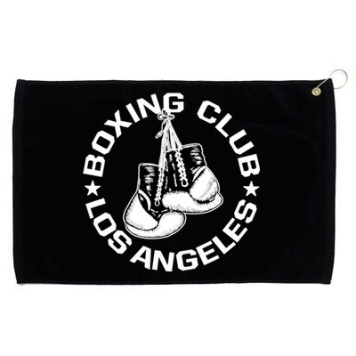 Boxing Club Los Angeles Gloves Graphic Boxing Lover Gift Grommeted Golf Towel