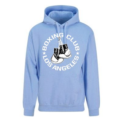 Boxing Club Los Angeles Gloves Graphic Boxing Lover Gift Unisex Surf Hoodie