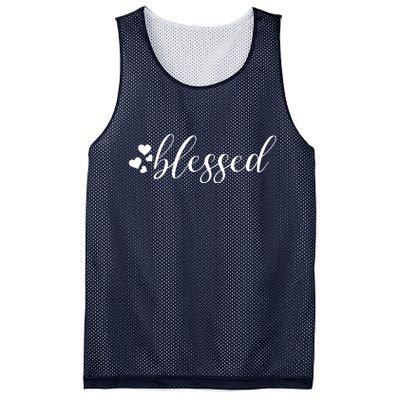 Blessed Cute Love Hearts Mesh Reversible Basketball Jersey Tank