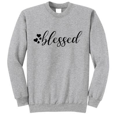 Blessed Cute Love Hearts Sweatshirt