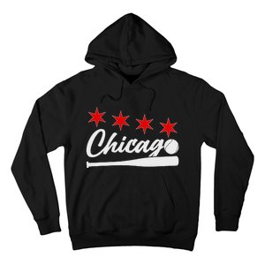 Baseball Chicago Lover Cute Chicago Baseball Bat American Hoodie