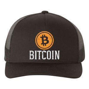 Bitcoin Coin Logo Btc Cyrpto Cryptocurrency Trader Women Yupoong Adult 5-Panel Trucker Hat