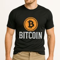 Bitcoin Coin Logo Btc Cyrpto Cryptocurrency Trader Women Cooling Performance Crew T-Shirt