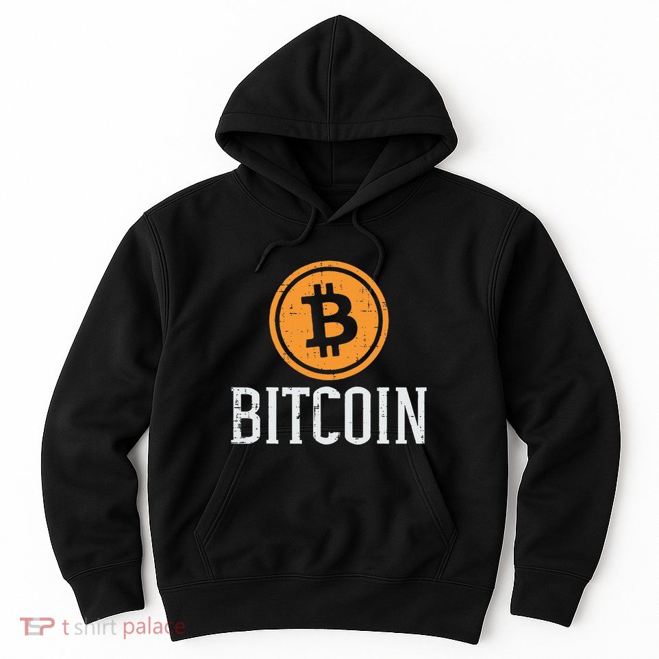 Bitcoin Coin Logo Btc Cyrpto Cryptocurrency Trader Women Hoodie
