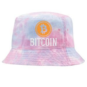 Bitcoin Coin Logo Btc Cyrpto Cryptocurrency Trader Women Tie-Dyed Bucket Hat