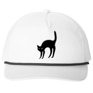 Black Cat Lover Gift Snapback Five-Panel Rope Hat