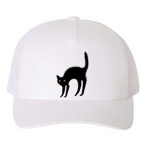 Black Cat Lover Gift Yupoong Adult 5-Panel Trucker Hat