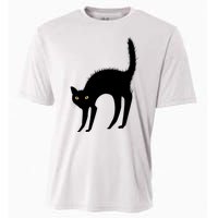 Black Cat Lover Gift Cooling Performance Crew T-Shirt