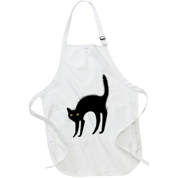 Black Cat Lover Gift Apron