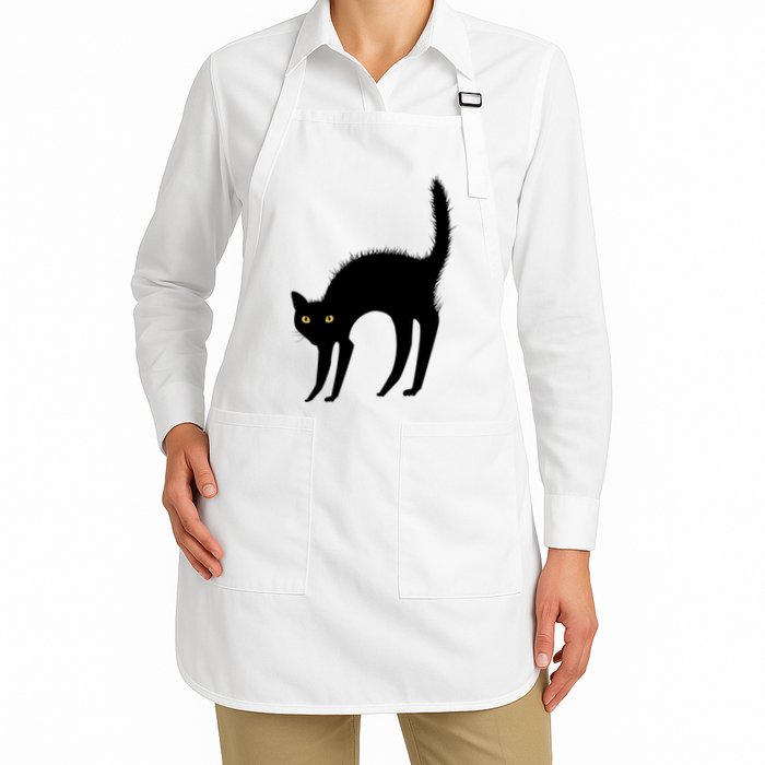 Black Cat Lover Gift Apron