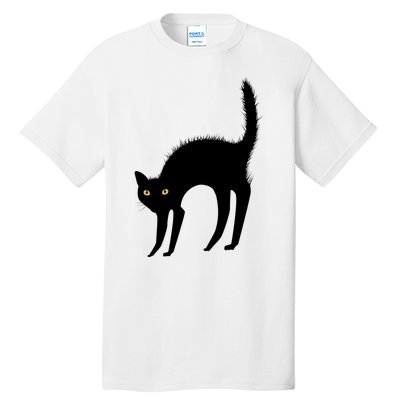 Black Cat Lover Gift Tall T-Shirt